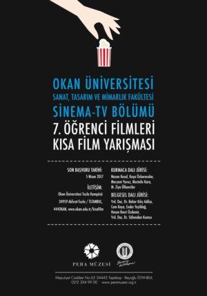 Okan Üniversitesi Öğrenci Filmleri Kısa Film Yarışması 8 – Okan Üniversitesi Öğrenci Filmleri Kısa Film Yarışması afiş