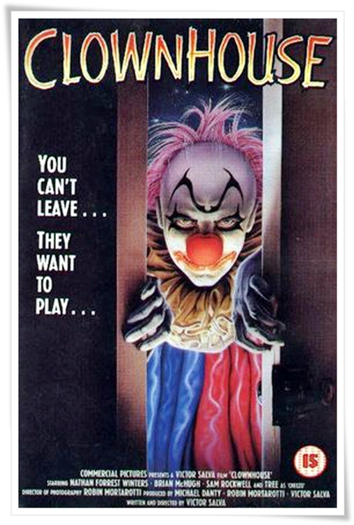 Clownhouse (1989) 1 – Clownhouse poster