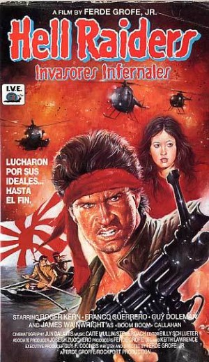 İçinden Helikopter Geçen Afişler 20 – Hell Raiders Spanish VHS