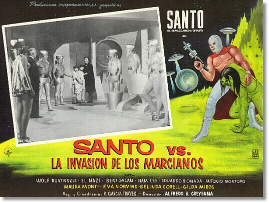 Dosya: Meksika Sineması 1 – santo invasion marcianos 723051