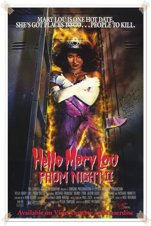 Hello Mary Lou - Prom Night II poster (2)