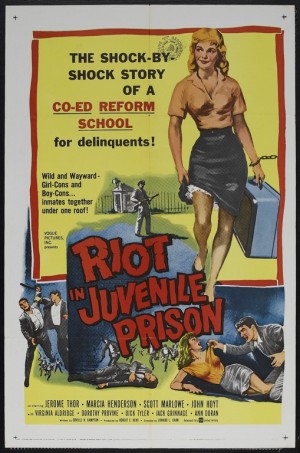 W.I.P (Women in Prison) Filmleri Sergisi 28 – riot in juvenile prison poster 01