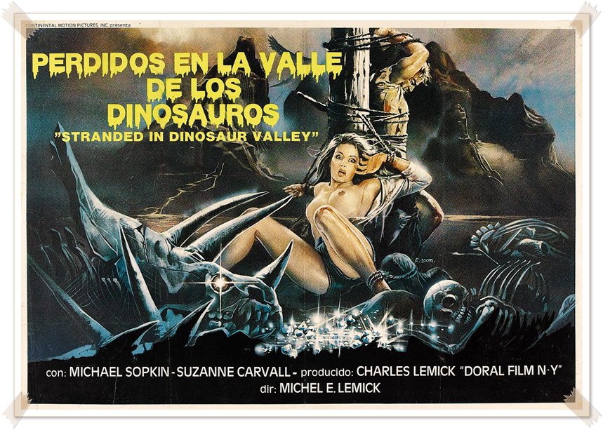 Cannibal / Yamyam Filmleri Afiş Sergisi 1 – massacre in dinosaur valley poster 02