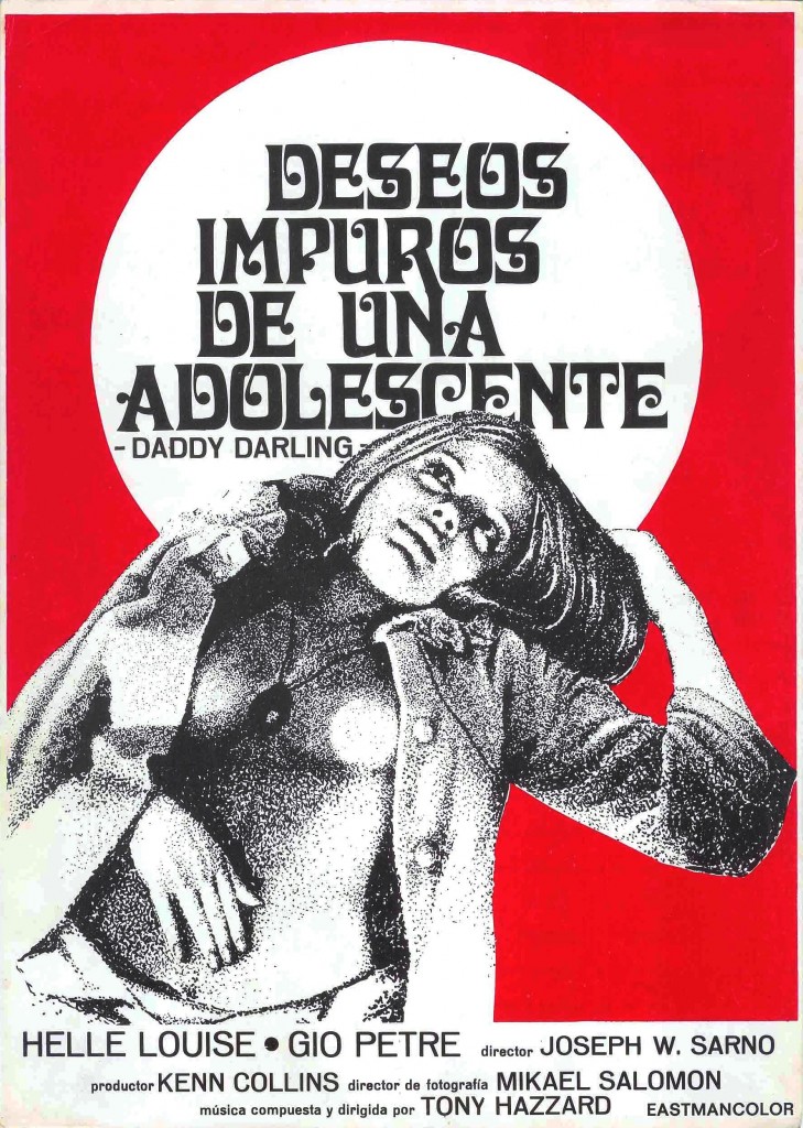 Sexploitation Filmlerin Öncülerinden: Joseph W. Sarno 3 – daddy darling poster 021