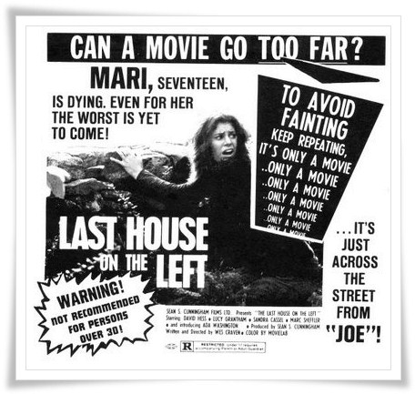 The Last House on the Left (1972) 1 – last house admat