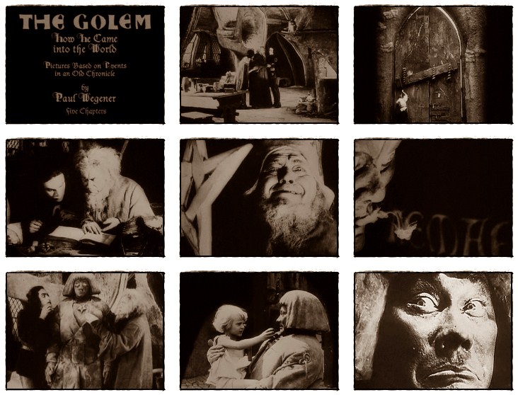 Der Golem / Golem (1915) 3 – Golem Scenes