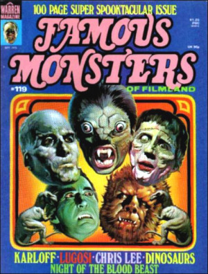 Famous Monsters of Filmland Kapakları 103 – fmof119