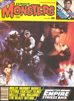 Famous Monsters of Filmland Kapakları 166 – fmof190