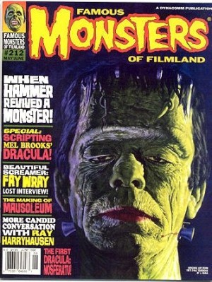 Famous Monsters of Filmland Kapakları 180 – fmof212