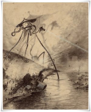 Bilimin Tanrıları ve İnsanların Şeytanları 1 – War of the Worlds Fighting Machine by Alvim Correa