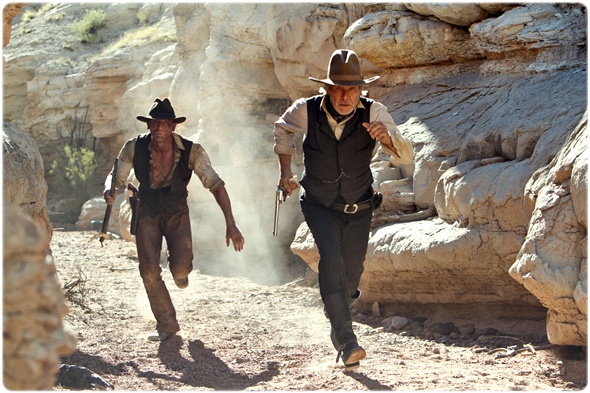 Cowboys & Aliens (2011) 2 – Cowboys and Alien Theatrical Still 7 Daniel Craig Harrison Ford