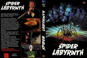 Il Nido del Ragno / Spider Labyrinth (1988) 3 – Spider Labyrinth DVD Kapak