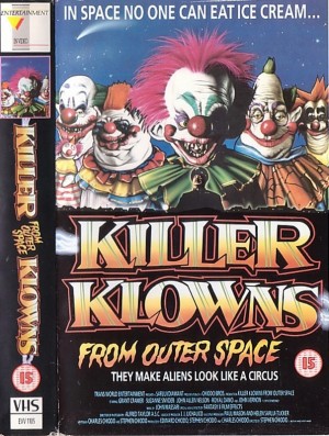 Video Kaset Kapakları Sergisi 97 – killer klowns from outer space