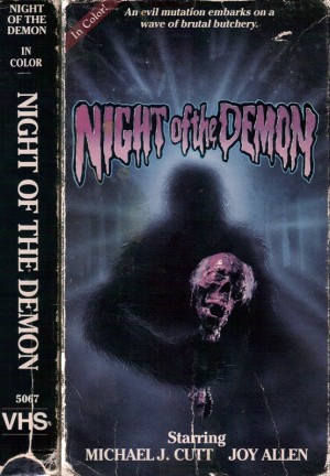 Video Kaset Kapakları Sergisi 121 – night of the demon