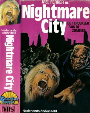 Video Kaset Kapakları Sergisi 125 – nightmare city