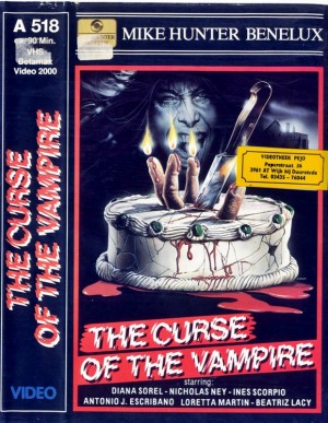 Video Kaset Kapakları Sergisi 168 – the curse of the vampire