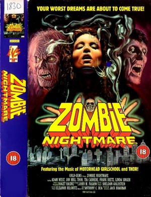 Video Kaset Kapakları Sergisi 203 – zombie nightmare