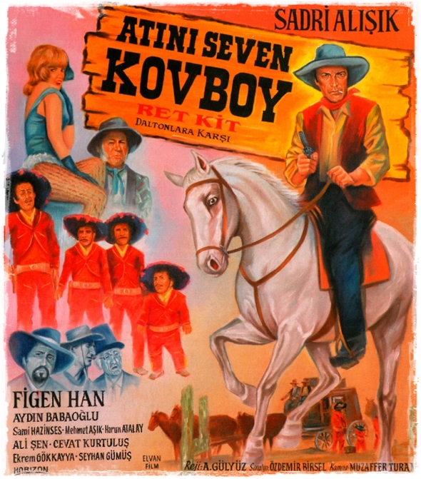 Atını Seven Kovboy Poster