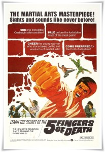 Five Fingers of Death poster