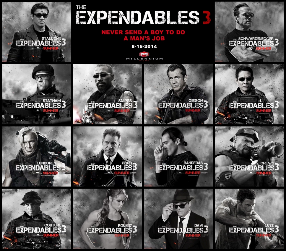 Genişleyen Kadrosuyla The Expendables 3 Geliyor 1 – The Expendables 3 Teaster Trailer Shows All Star Cast
