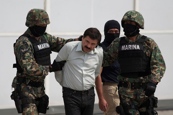 EL CHAPO GUZMAN arrest