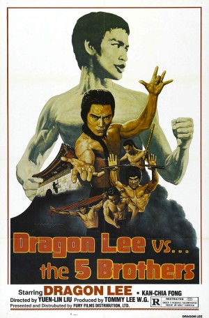 BruceMania: Çakma Bruce Lee Filmleri! 9 – dragon lee vs 5 brothers poster 01