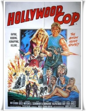 80’li yılların Ed Wood’u Amir Shervan 2 – hollywood cop poster 2