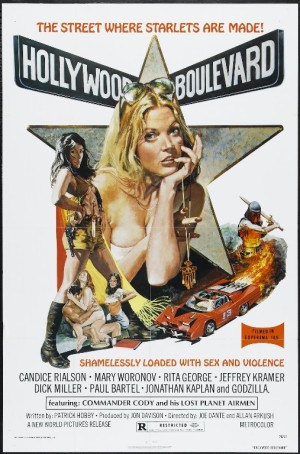 Sinemanın Kötü Kızları 23 – hollywood boulevard poster 01