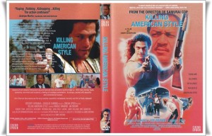 80’li yılların Ed Wood’u Amir Shervan 7 – killing american style dvd kapak 1