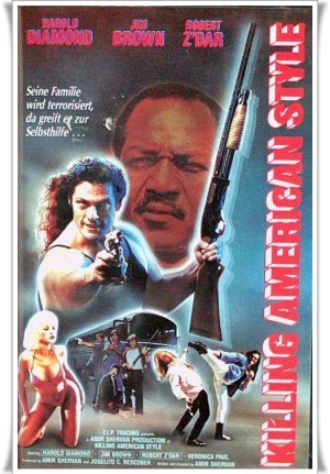 80’li yılların Ed Wood’u Amir Shervan 14 – killing american style poster 2