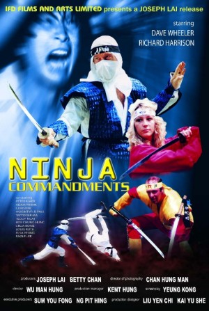 Ninja Film Afişleri 20 – ninja commandments poster 01