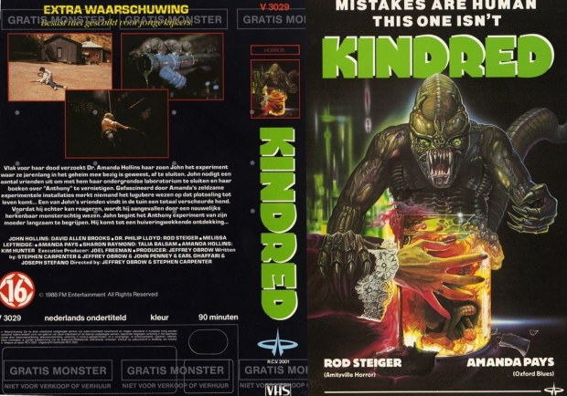 The Kindred VHS kapak 2