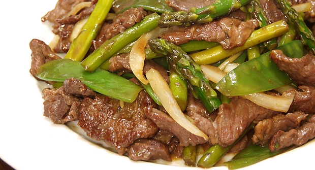 Beef with Asparagus