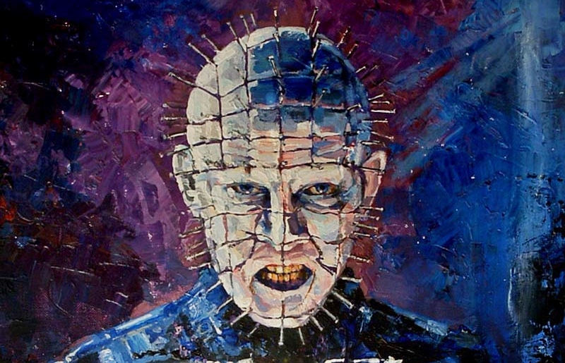 Korku Filmi Afişleri Canlandı! 1 – Hellraiser painting