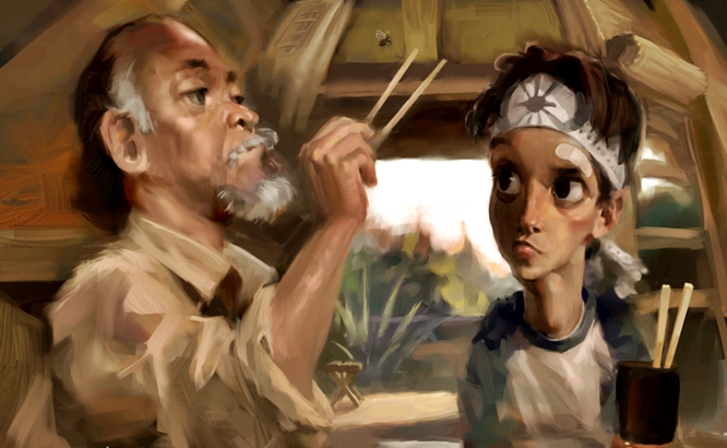 Karate Kid ve Turna Tekniği 1 – the karate kid by noritominaga d319g1k