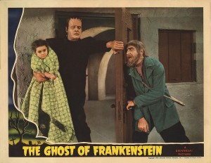 Morris Everett Müzayedesinden Sizin İçin Seçtiklerimiz 9 – Lot 405 4 lobby cards for The Ghost of Frankenstein