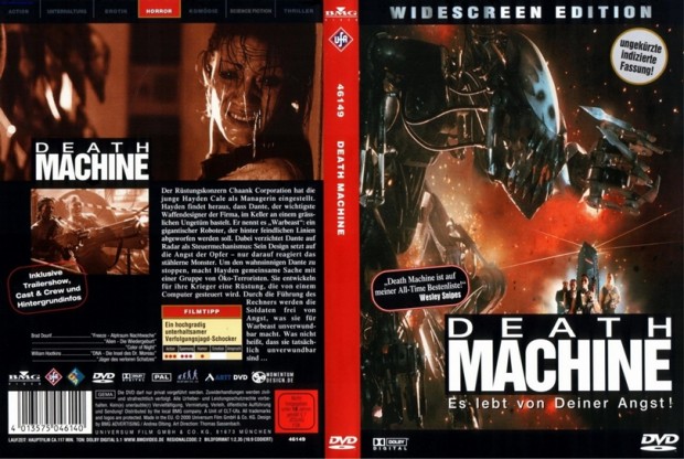 Death Machine DVD kapak 2