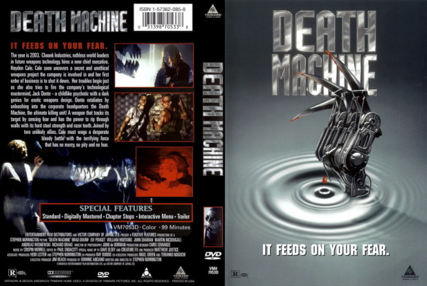 Death Machine DVD kapak