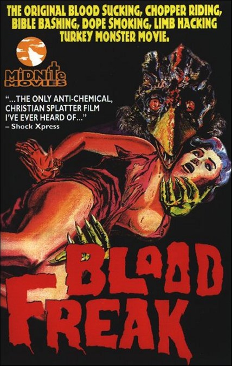 Film Afişlerinde Kız Kaçıran Yaratıklar 94 – POSTER BLOOD FREAK 2
