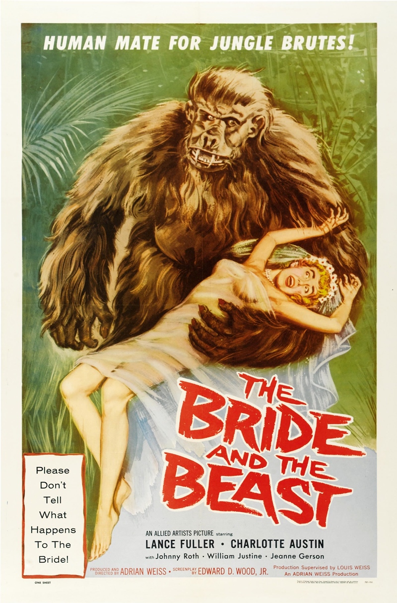 Film Afişlerinde Kız Kaçıran Yaratıklar 15 – bride and beast poster 01
