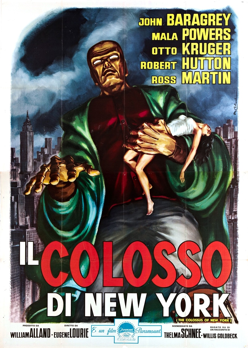 Film Afişlerinde Kız Kaçıran Yaratıklar 23 – colossus of new york poster 04