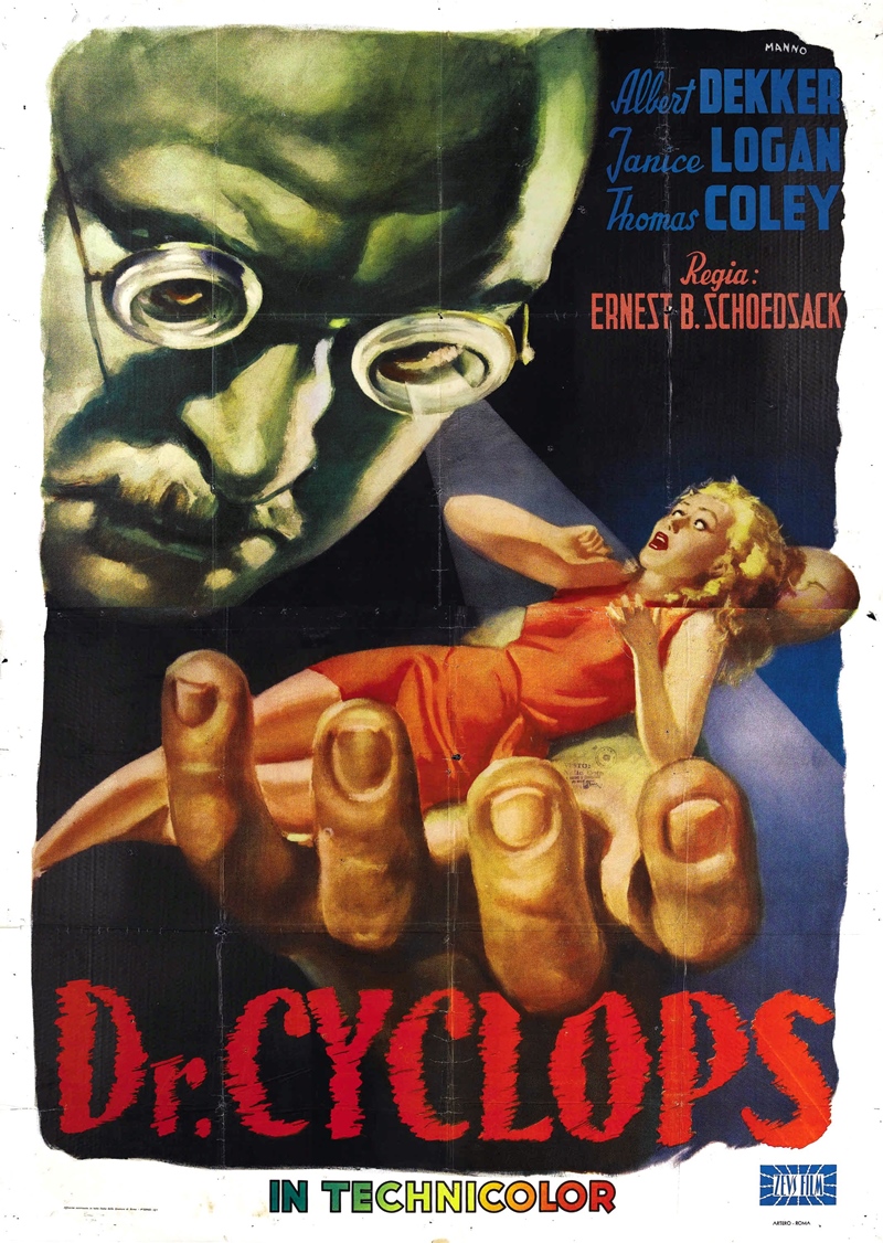 Film Afişlerinde Kız Kaçıran Yaratıklar 39 – dr cyclops poster 06