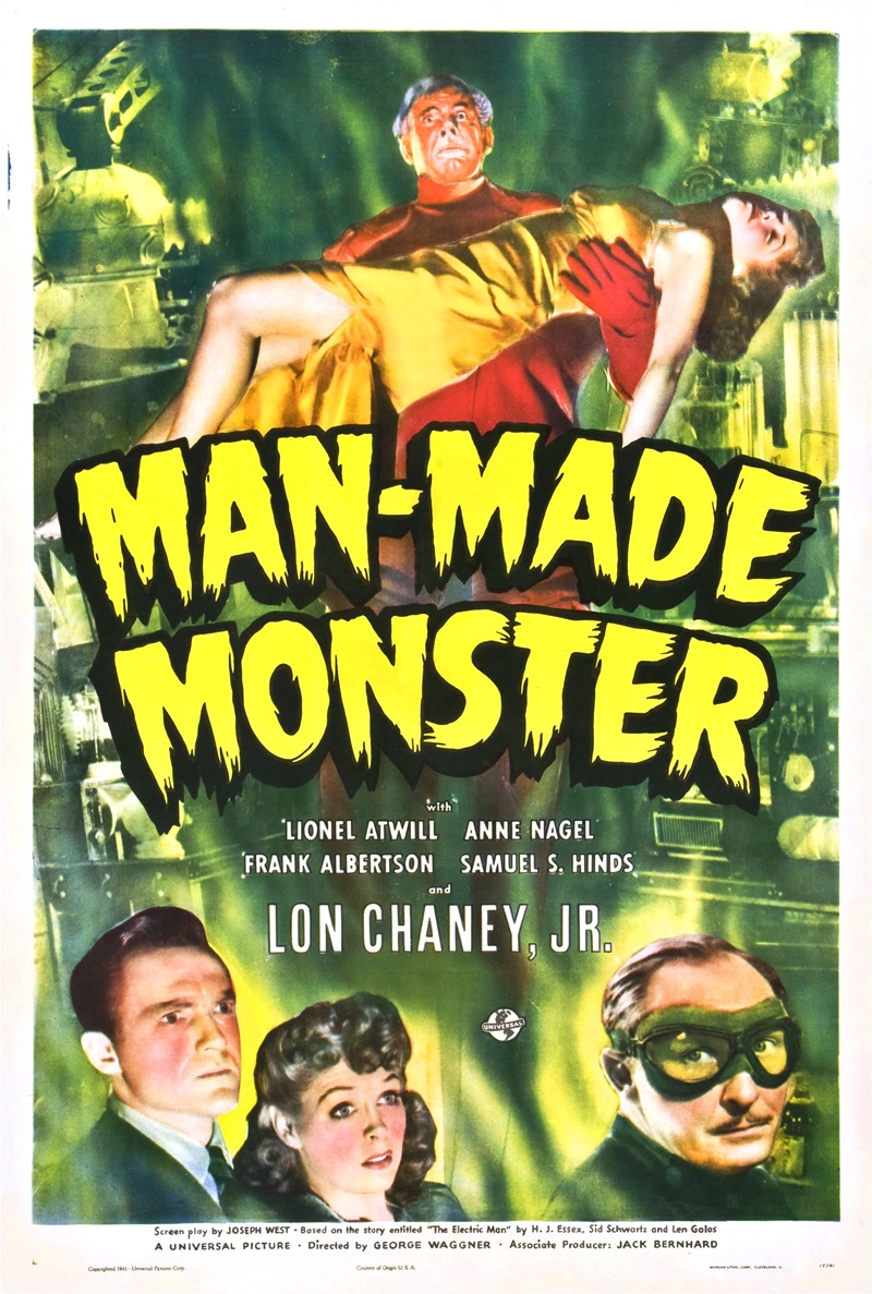 Film Afişlerinde Kız Kaçıran Yaratıklar 73 – man made monster poster 01
