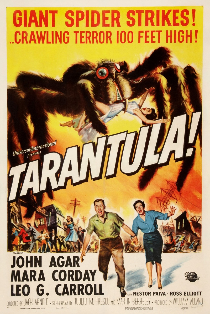 Film Afişlerinde Kız Kaçıran Yaratıklar 115 – tarantula poster 01