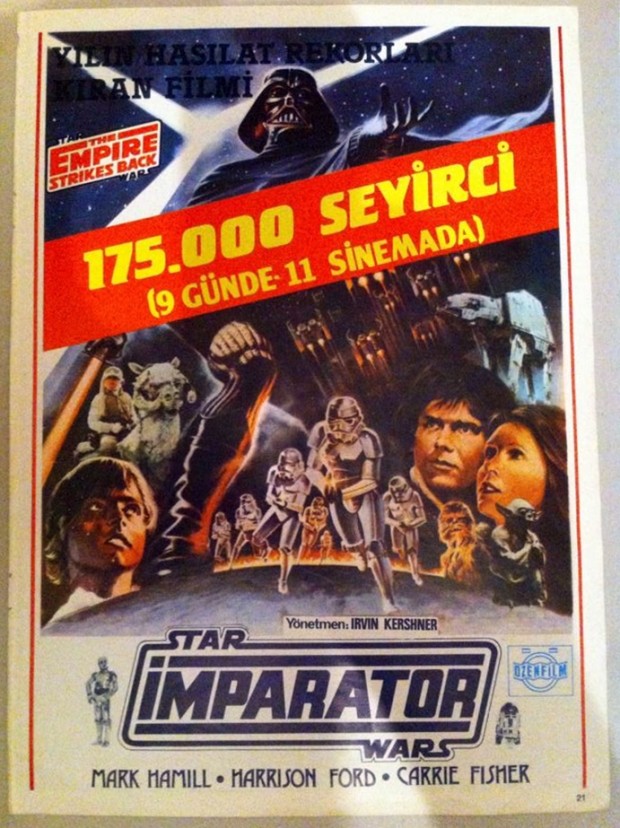 1980 Yılının Gözüyle Star Wars Özeti 4 – Göktaşı Star Wars afiş