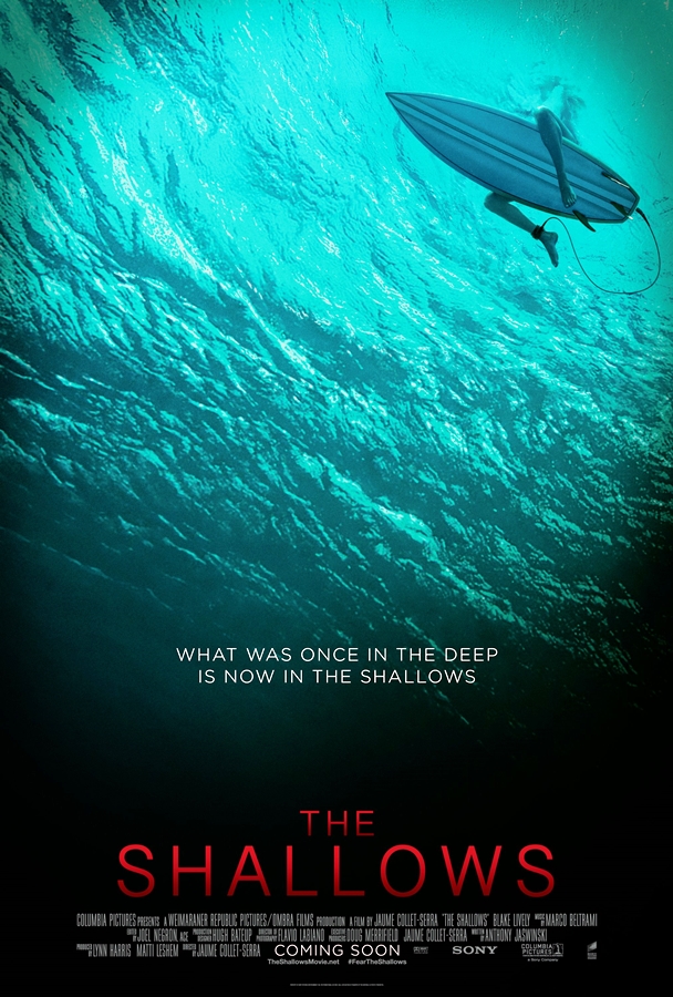 The Shallows Karanlık Sular poster