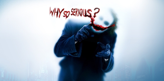 Sırıtma ki Sanat Yapıyoruz Sansınlar! 1 – why so serious