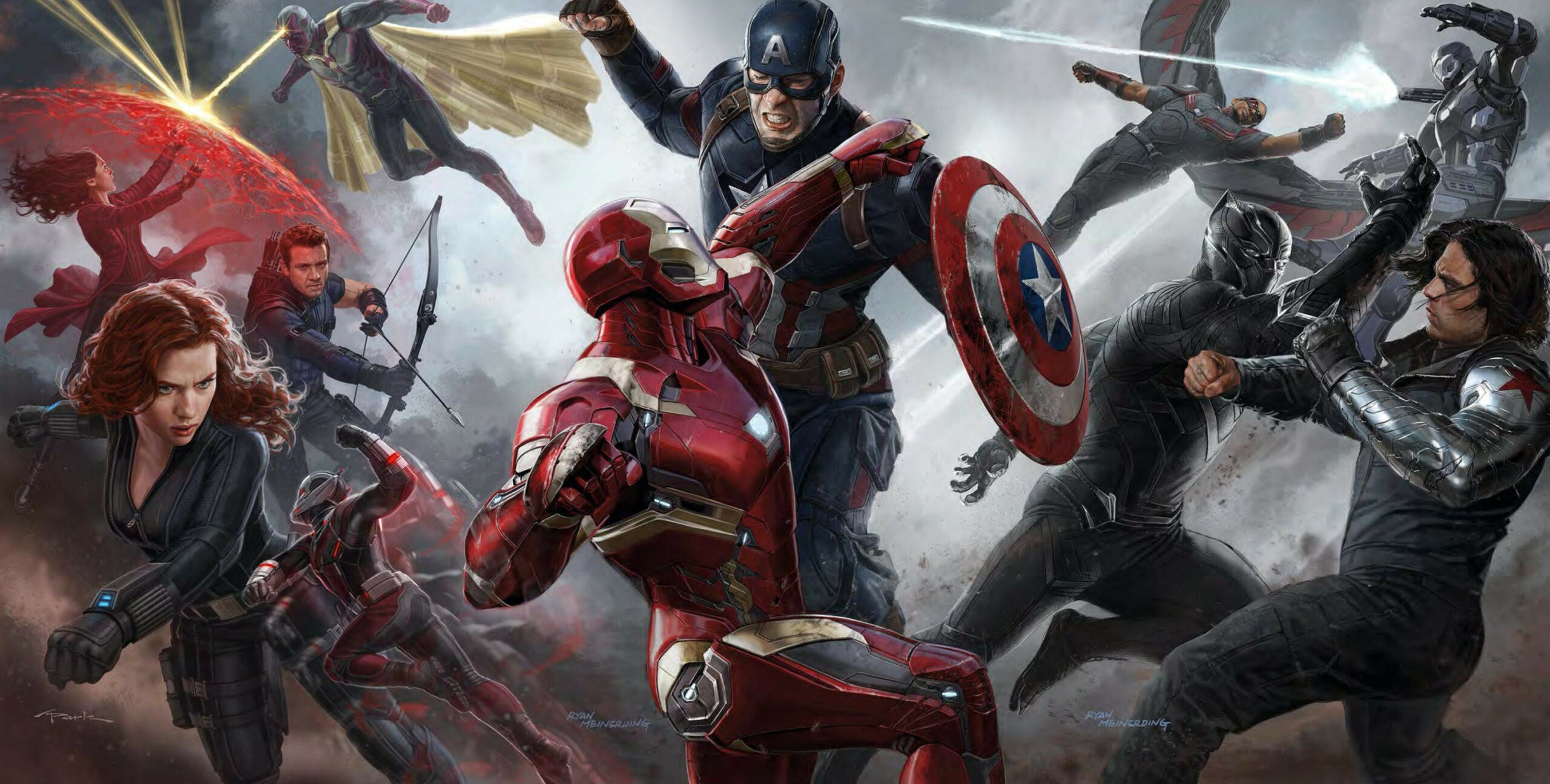 Captain America: Civil War (2016) 1 – captain america civil war art scaled