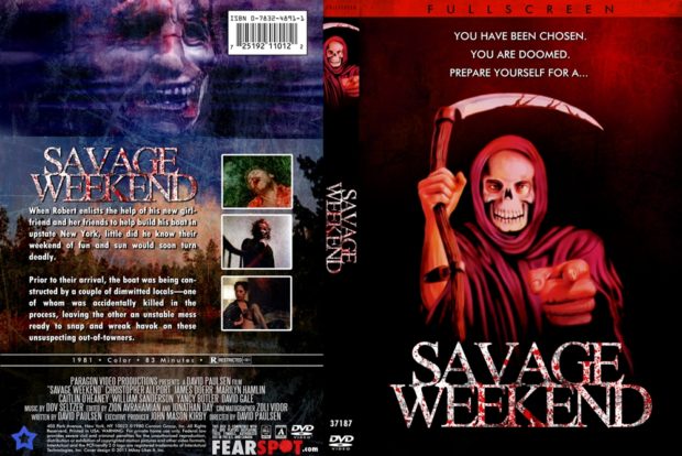 Savage Weekend (1979) 5 – Savage Weekend DVD kapak 1