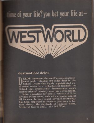 Tarihin Yapraklarından Bir Westworld Özeti 4 – Westworld 3